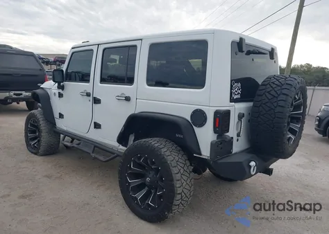 2015 Jeep Wrangler Unlimited Wrangler X from USA, damaged, VIN 1C4HJWEG9FL614397